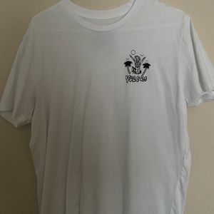 Volcom white tee